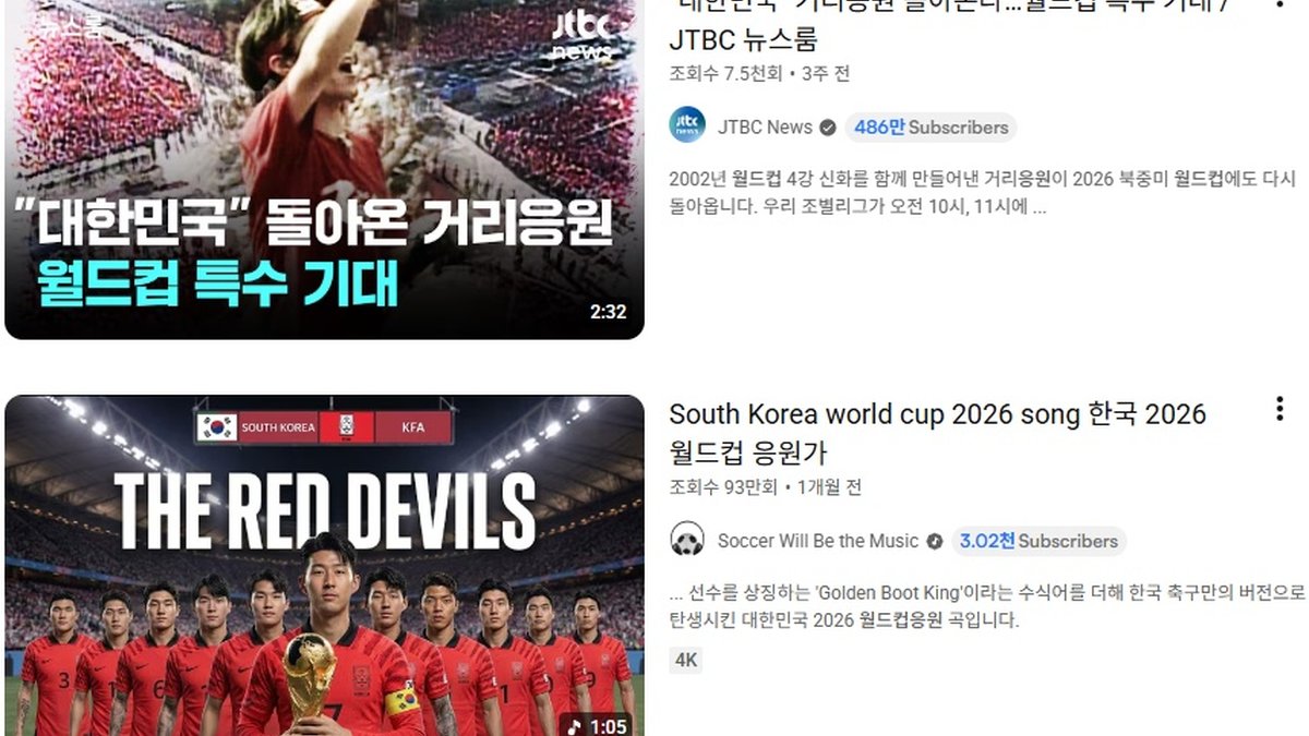 “대~한민국!”… 2026 북중미 월드컵, 남가주 한인사회 응원 열기 ‘최고조’